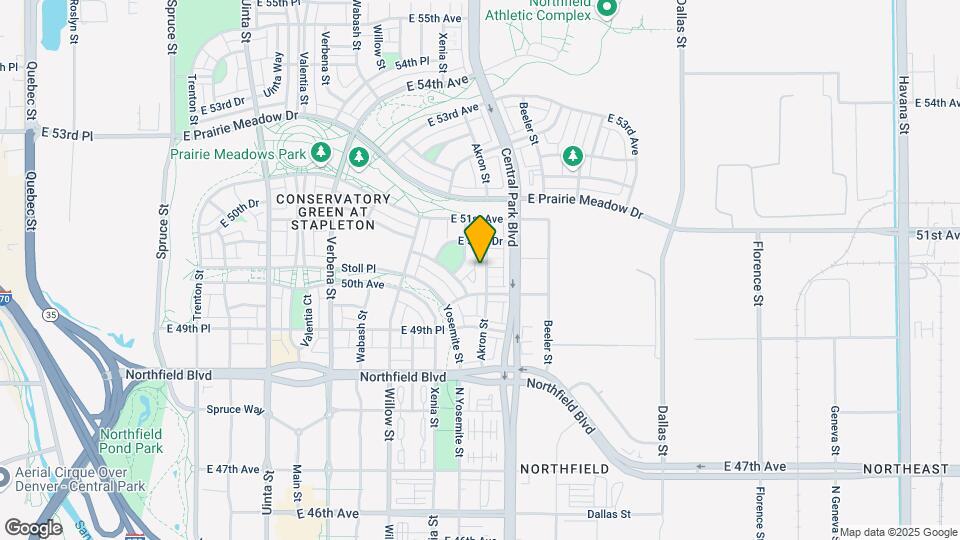 5039 Akron St Map and Location Details