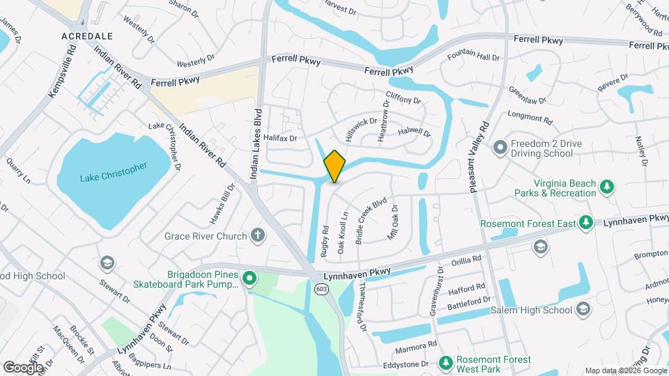4916 Rugby Rd Map and Location Details