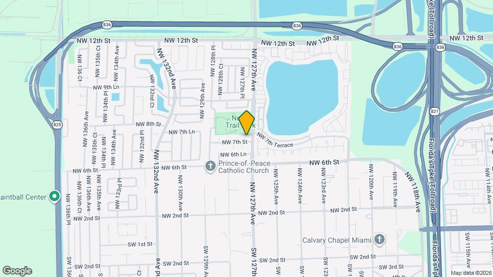 12715 NW 7th St Map and Location Details