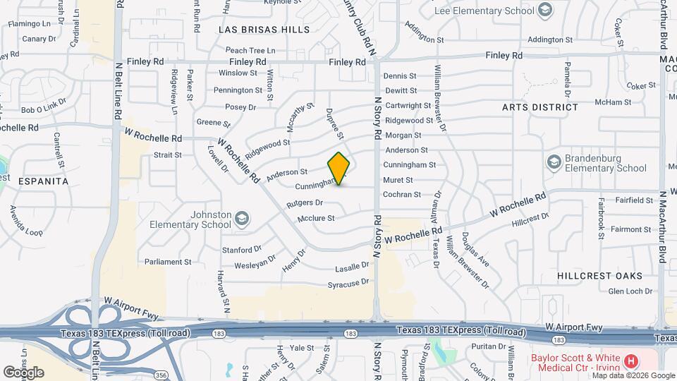 2514 Muret St Map and Location Details