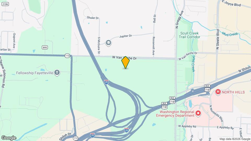 1055 W Van Asche Dr Mapa y Detalles de la Ubicación