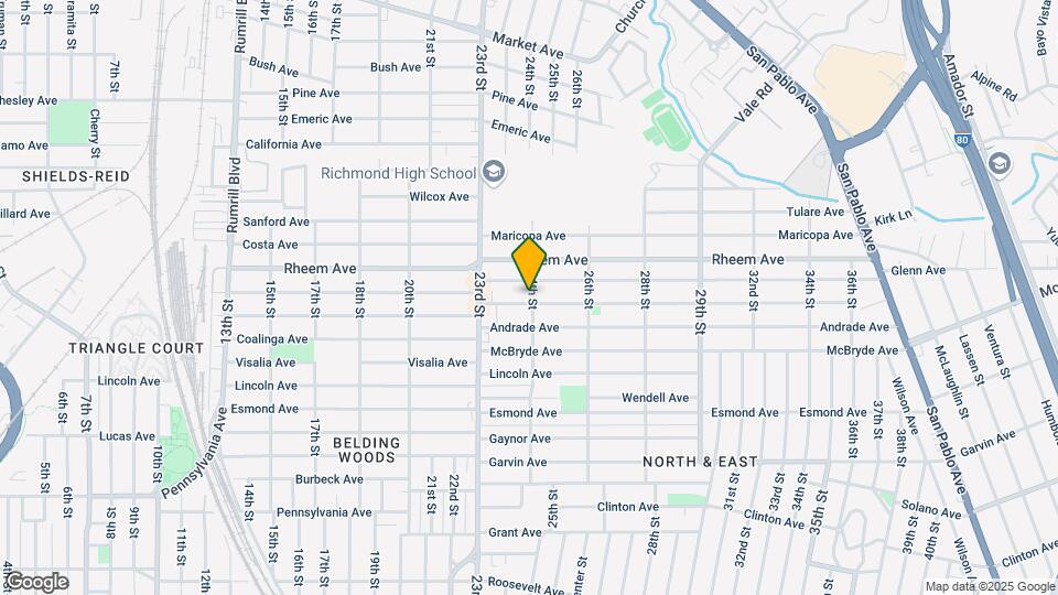 2387 Humphrey Ave Map and Location Details