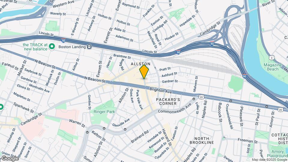 71 Harvard Ave, Unit 6 Map and Location Details