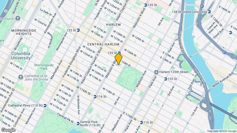 14 W 123rd St Map and Location Details