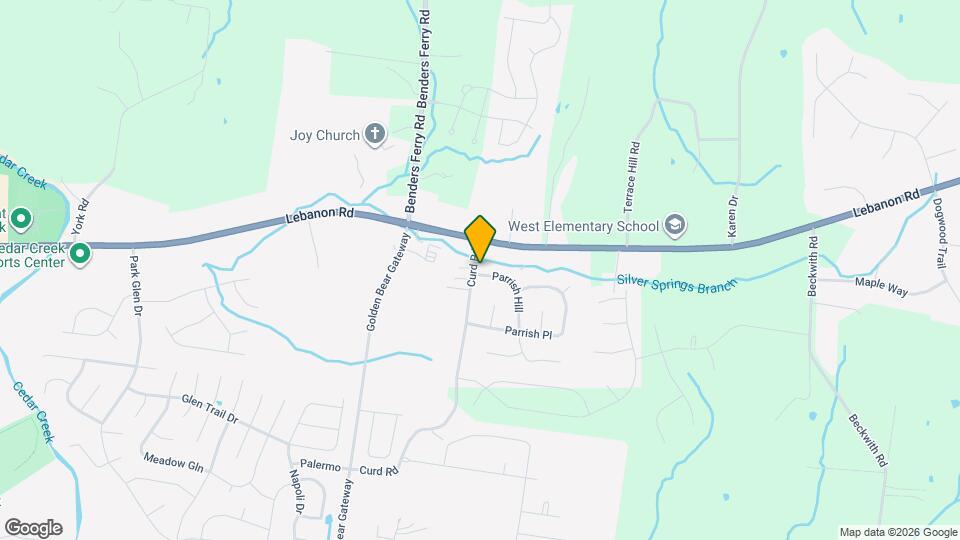 401 Parrish Hill Map and Location Details