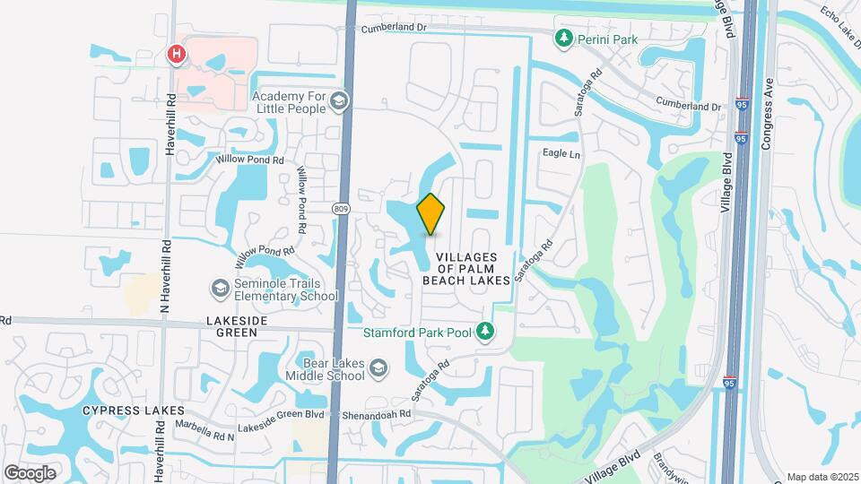 4357 Lake Lucerne Cir Mapa y Detalles de la Ubicación