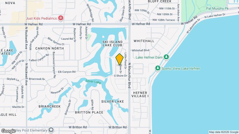 10201 Island View Dr Map and Location Details