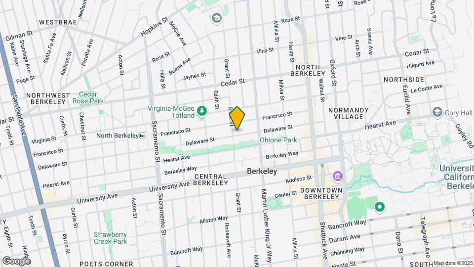 1809 Delaware St Map and Location Details