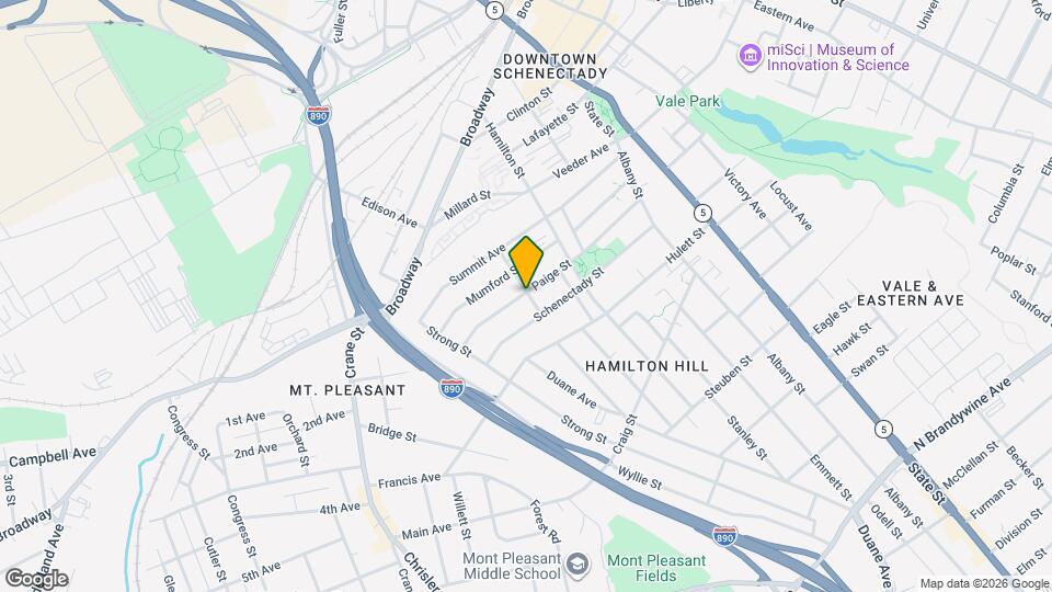 501 Paige St Mapa y Detalles de la Ubicación