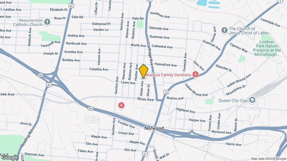 5208 Globe Ave Map and Location Details
