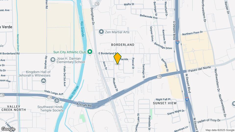 6233 Patria St Map and Location Details