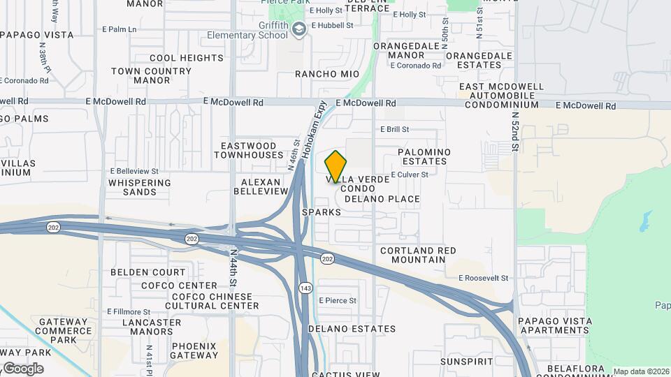 4714 E Belleview St Mapa y Detalles de la Ubicación