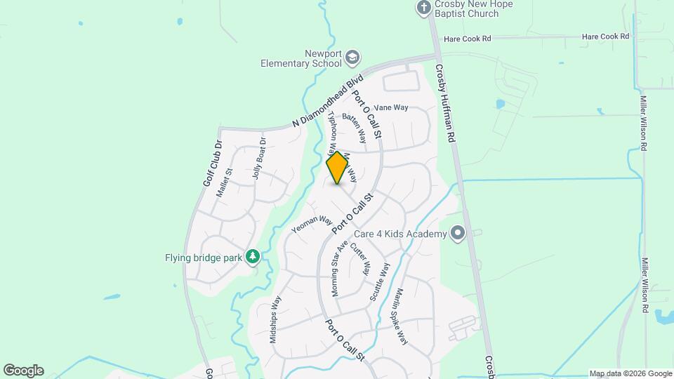 17431 Typhoon Way Map and Location Details