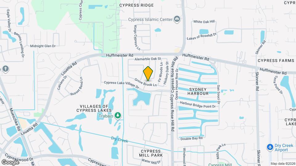 18334 Grove Brook Ln Mapa y Detalles de la Ubicación