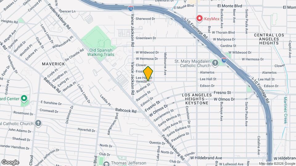 123 Rodena St Map and Location Details