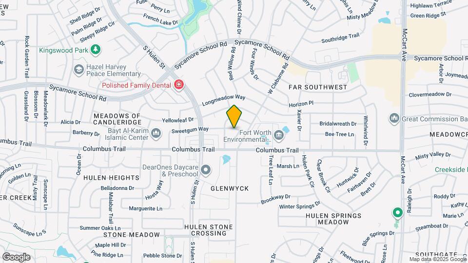 4221 Sweetgum Way Map and Location Details