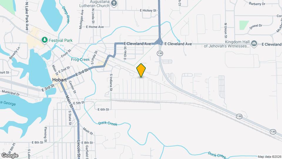 400 S Liberty St Map and Location Details