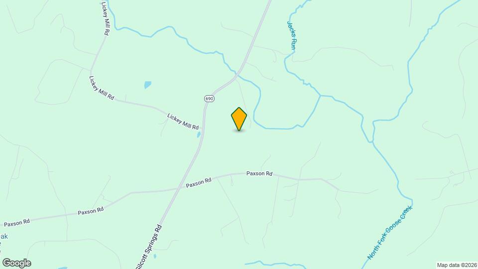 18390 Silcott Springs Rd Map and Location Details