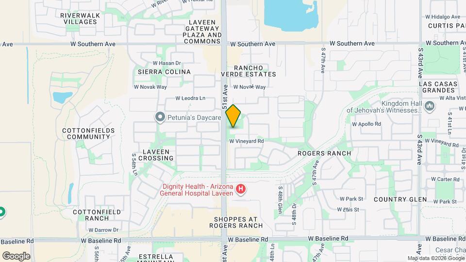 5030 W St Kateri Dr Map and Location Details