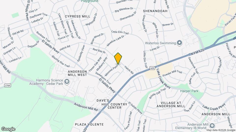 3401 Larkspur Way Map and Location Details