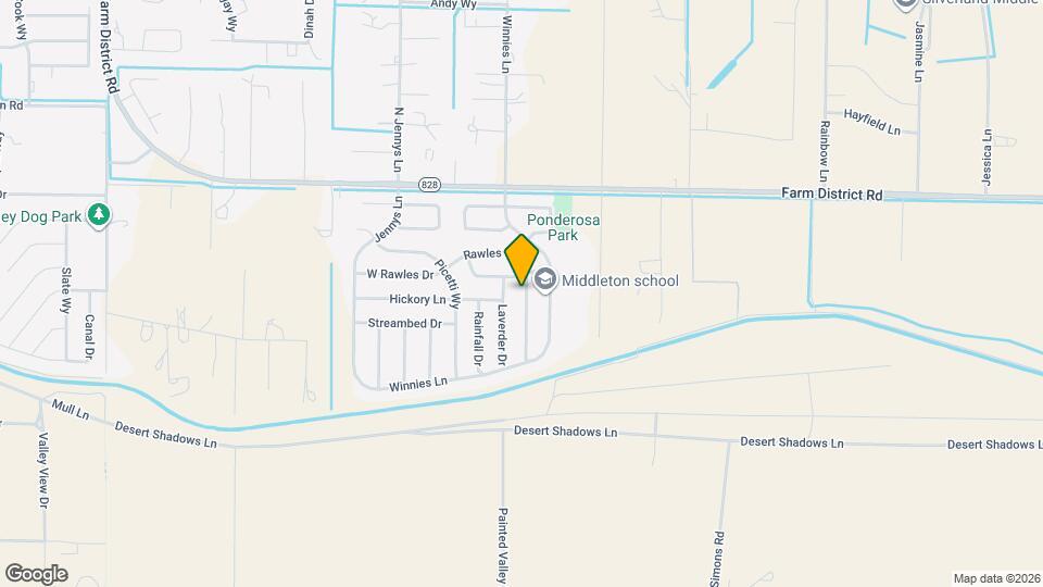 1504 Crestview Rd Map and Location Details