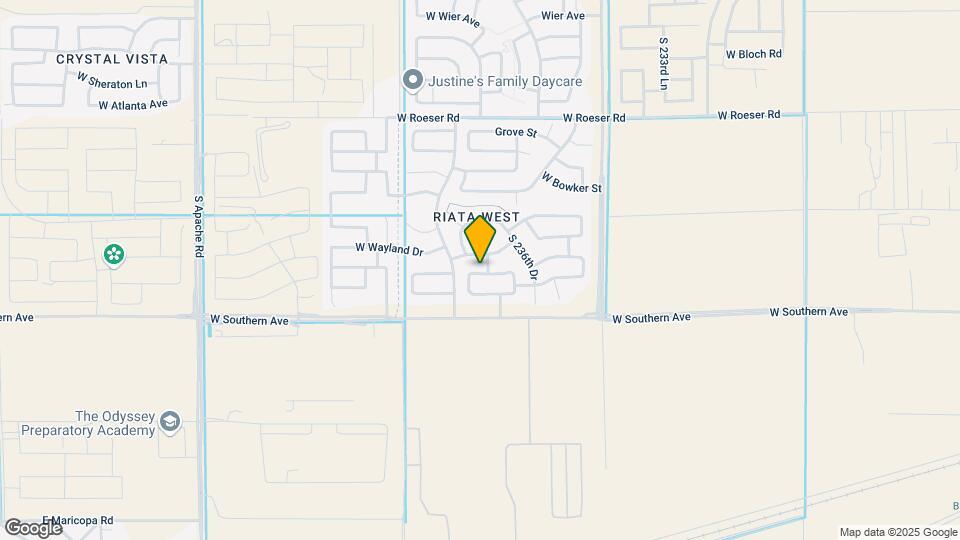 23742 W Hidalgo Ave Map and Location Details