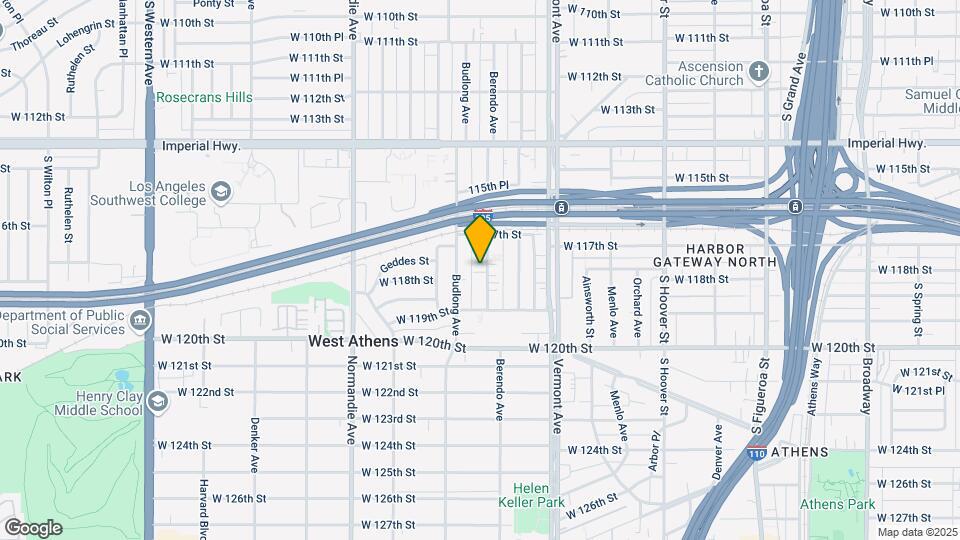 11743-11801 Berendo Ave Mapa y Detalles de la Ubicación