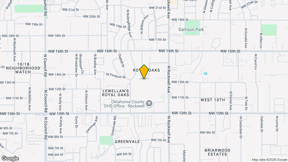 7216 NW 13th St Map and Location Details