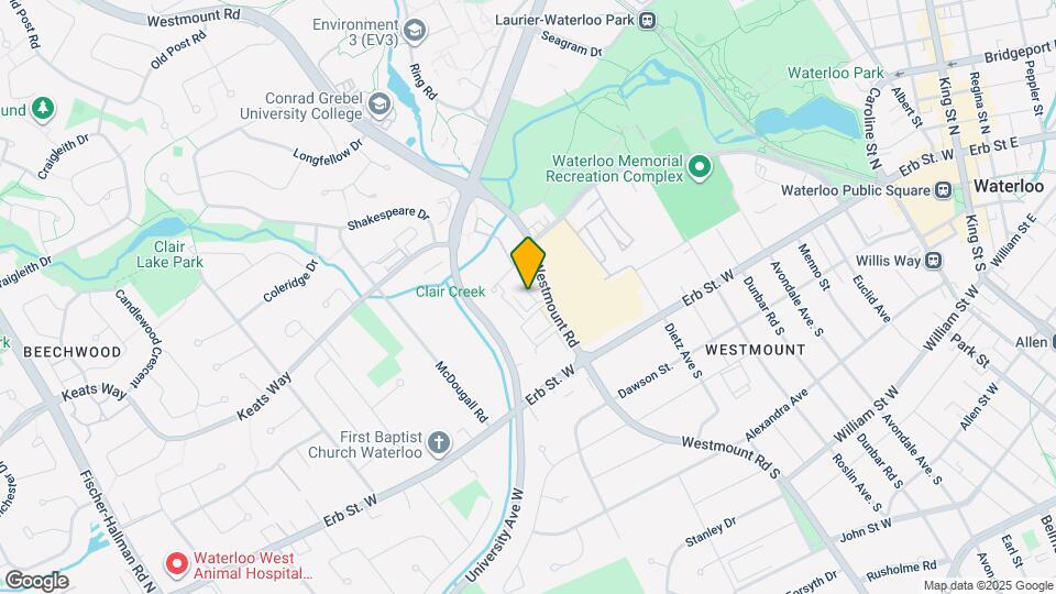 45 Westmount Rd N Map and Location Details