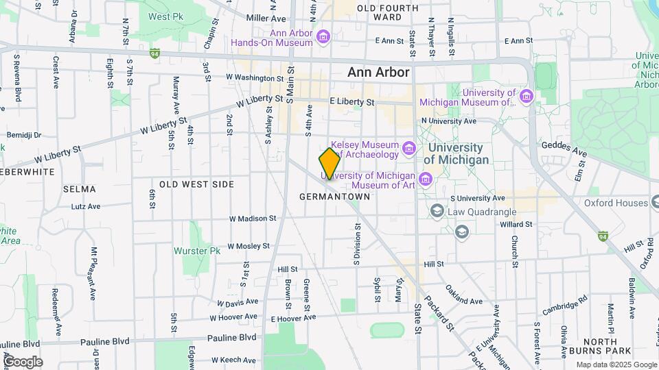 305 Packard St-Unit -01 Map and Location Details