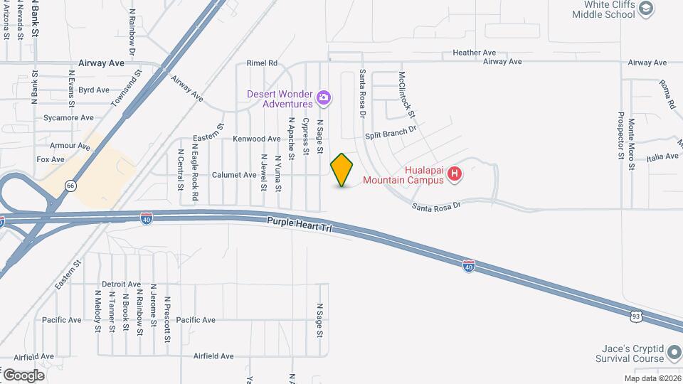 3587 Charleston Loop Map and Location Details