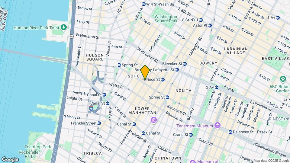 127 Spring St Map and Location Details