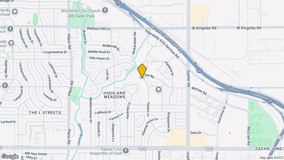 9033 Flicker Ln Map and Location Details