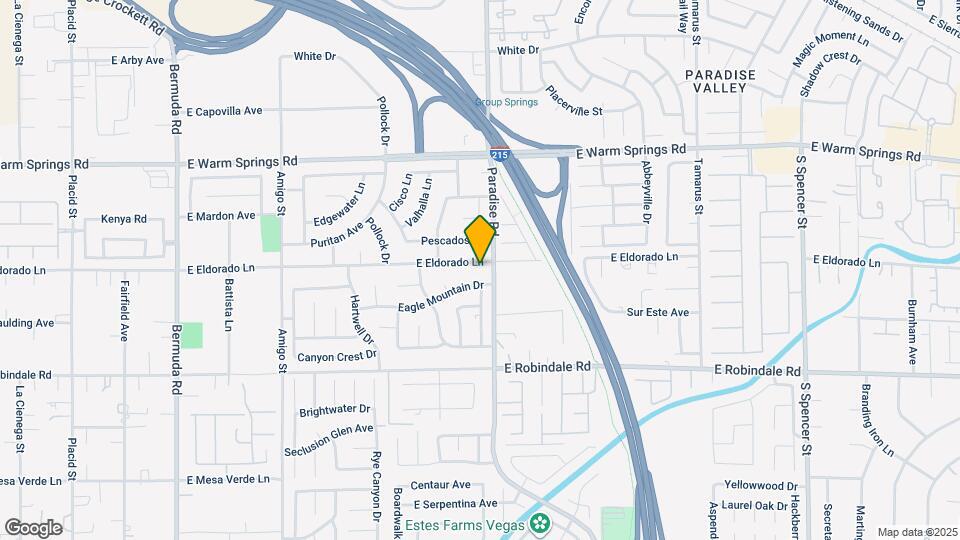 965 E Eldorado Ln Map and Location Details