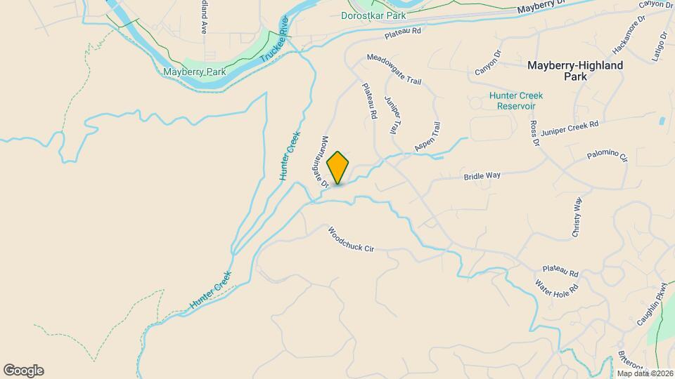 4400 Mountaingate Dr Map and Location Details