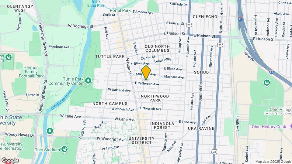 68 E Patterson Ave-Unit -68 Mapa y Detalles de la Ubicación