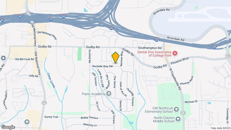 2115 Rochelle Way Map and Location Details
