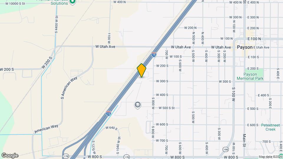 265 S 900 W St, Unit Unit 1 Map and Location Details