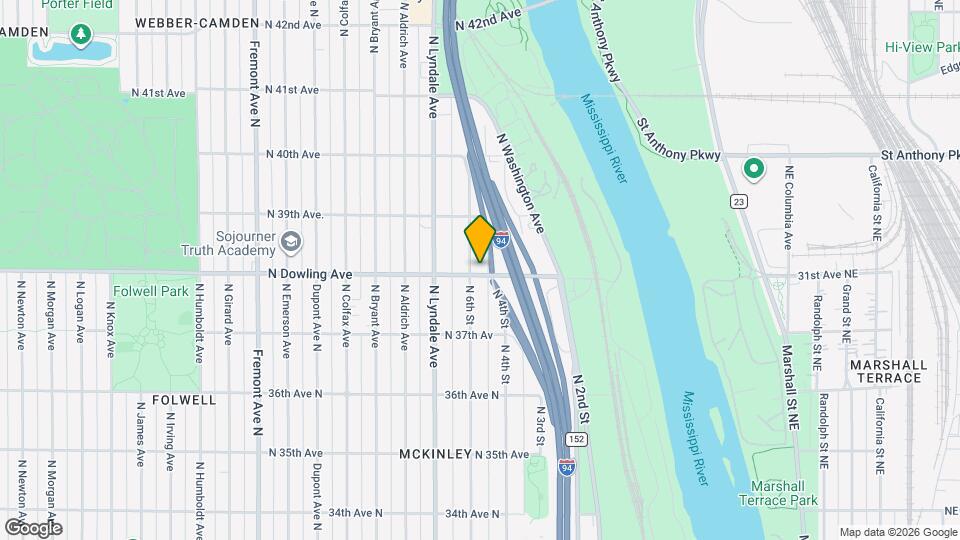 3800 N 6th St, Unit 1 Mapa y Detalles de la Ubicación