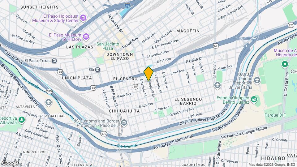 THE 501- Downtown living Mapa y Detalles de la Ubicación