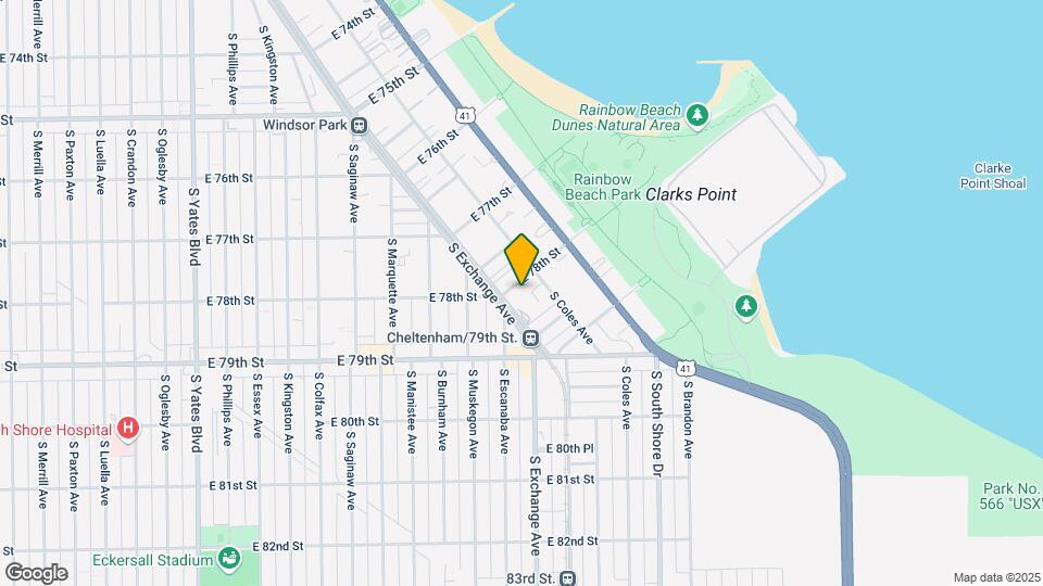 2909 E 78th St Mapa y Detalles de la Ubicación
