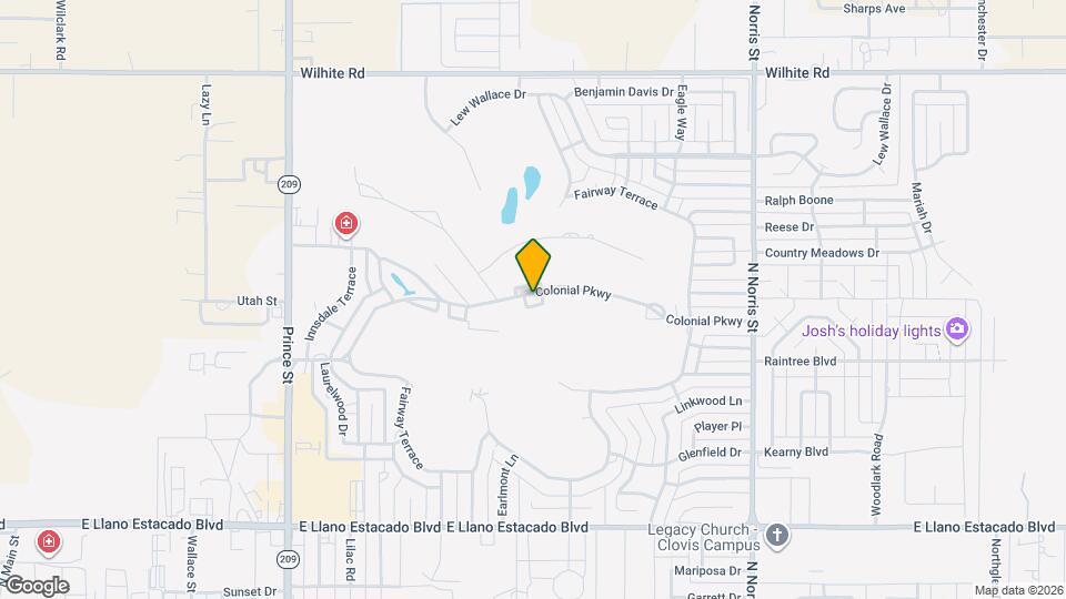 1405 Colonial Pkwy Map and Location Details