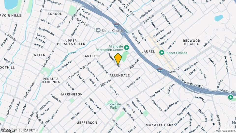 3725-3731 Penniman Ave Map and Location Details