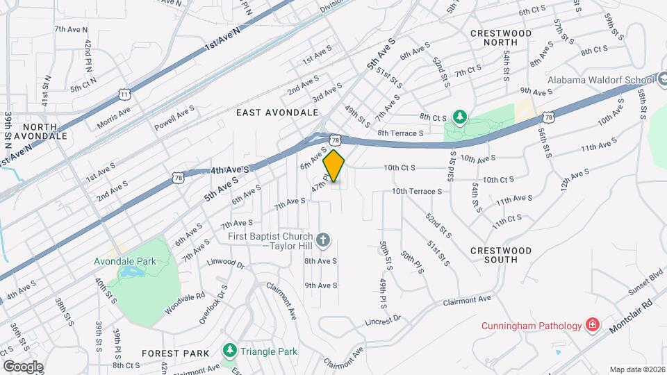 728 47th Way S Mapa y Detalles de la Ubicación