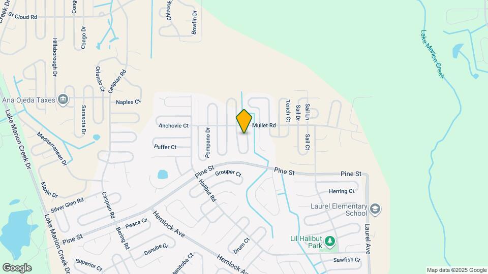 1708 Minnow Ct Map and Location Details