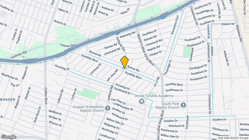5121 Doolittle Blvd-Unit -B Map and Location Details