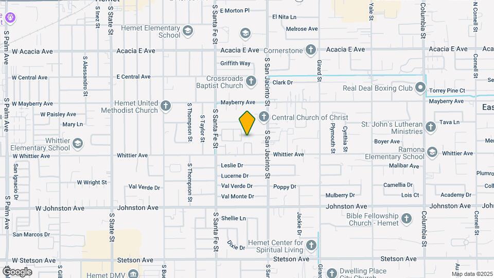 1145 Olive Tree Ln, Unit A Mapa y Detalles de la Ubicación
