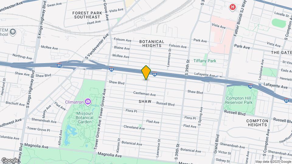 1817 Thurman Ave, Unit 1S Mapa y Detalles de la Ubicación