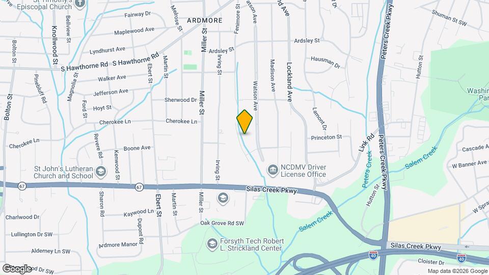 1223 Fenimore St Map and Location Details