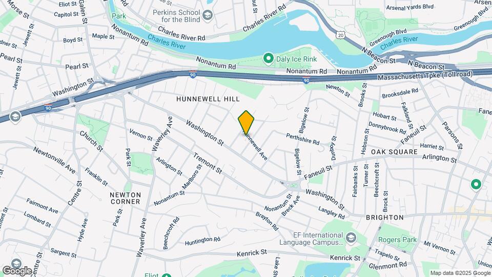 78 Hunnewell Ave Map and Location Details